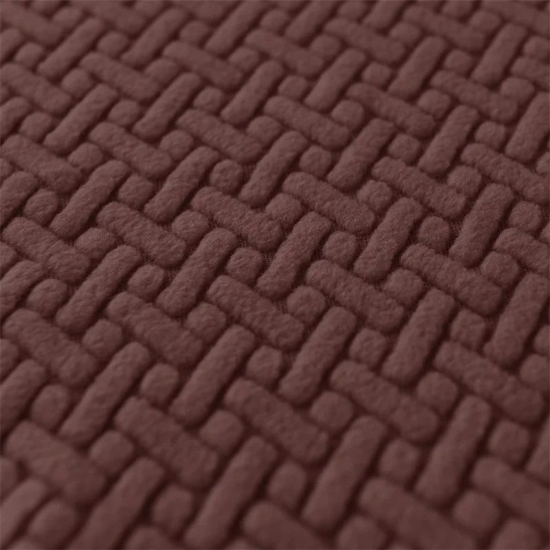 1Set T Jacquard Tub Chair Cover Anti-dirty Stretch Armchair Slipcover Single Sofa Case with Cushion Cover Furniture Protector