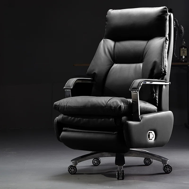 Electric massage boss chair, computer chair, comfortable sitting, office chair, backrest, reclining sofa chair