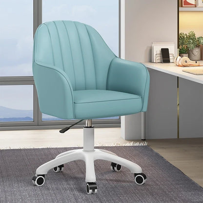 Nordic Home Computer Chair Office  Book Desk Chair Sliding Wheelchair Dormitory Lifting Chair Sofa Comfortable Bedroom