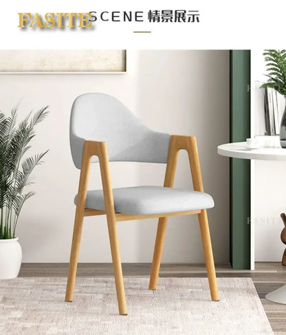Room Dresser Dining Chairs Home Mid Century Modern Furniture Metal Skeleton Armchair Simple Makeup Armchair Kitchen Furniture