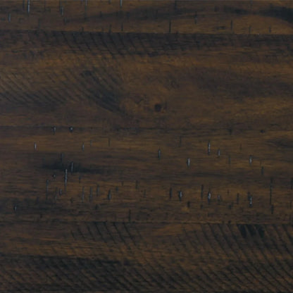 Rokane 20" Dining Room Table Set with 6 Upholstered Chairs, Brown