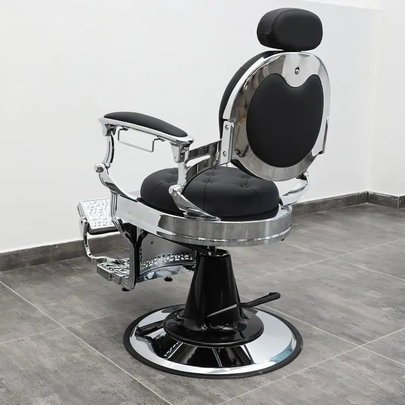 Barber shop chair perm dyeing put down chair oil head men shave beard repair face chair net red hair salon special hair cut seat