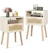 YND6-Q8 pieces outdoor Wicker rattan patio sectional furniture set.glass top table with hidden storage.7 sofa sections.oversized