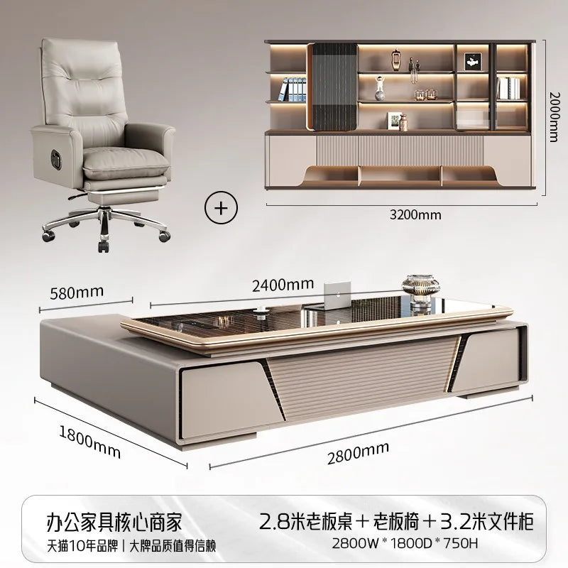 Bedroom Computer Office Desk Cheap Computer Gaming Drawer Conference Office Desk Reception Space Saving Tavolo Salon Furniture