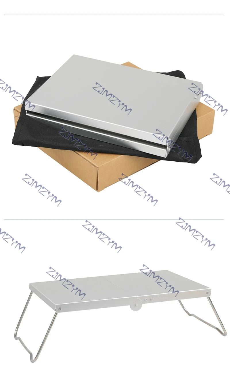Outdoor Camping Folding Table Ultralight Tables Hiking Aluminum Table Picnic Portable Mini Coffee Small Teatable BBQ