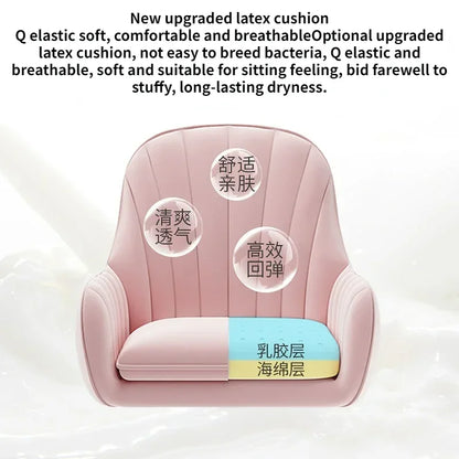 Chair Home Backrest Comfortable Long-Sitting Office Chair College Student Girl Dormitory Study Chairs Makeup Chair Computer