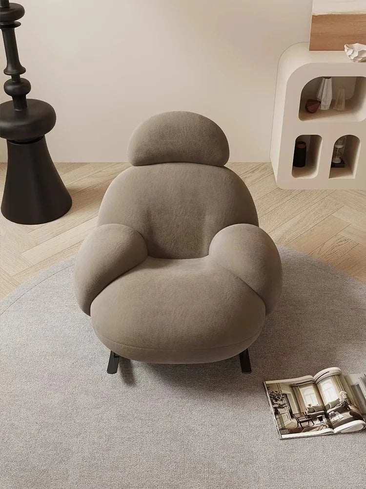 elegant creativity armchair Luxury Design modern comfortable Adult rocking chair balcony fashion mecedora adulto home furniture