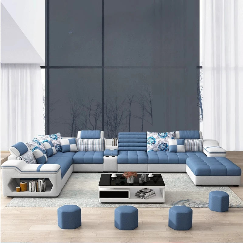 Living Room Minimalist Sofa Sectional Luxury Modern Home Sofa Lazy Comfortable Canape Salon De Luxe Furniture Accessories