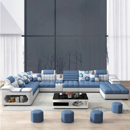 Living Room Minimalist Sofa Sectional Luxury Modern Home Sofa Lazy Comfortable Canape Salon De Luxe Furniture Accessories