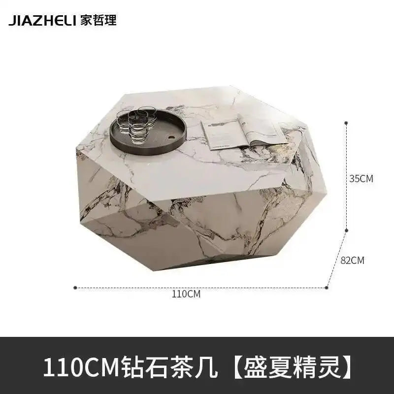 Nordic Modern Luxury Coffee Table Elegant Trendy Quality Coffee Tables Space Saving Mesa De Centro Sala Home Furniture