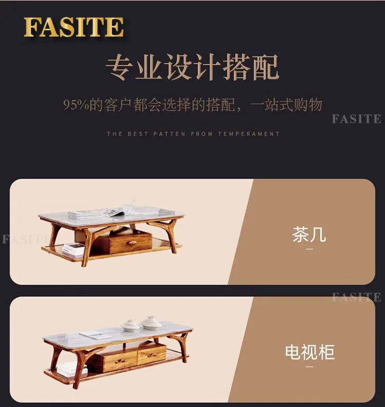 Modern simple ebony leather sofa new Chinese living room size apartment solid wood first layer cowhide new combination