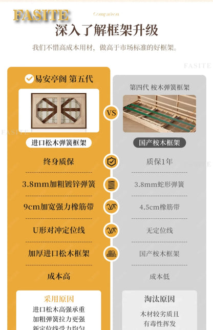 Portable Minimalist Brown Sleep Sofa Faux Leather Designer Loveseat   Sofa Couch Cloud  Living Room Furniture