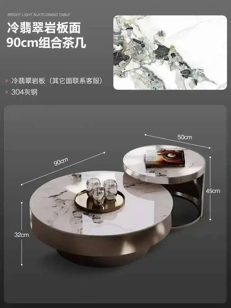 Aesthetic Premium Coffee Table Modern Simple Luxury Trendy Coffee Table Nordic Design Table Basse De Salon Home Furniture