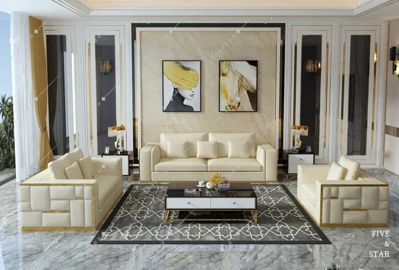 Foshan Factory Living Room Sofa Set Furniture Couch Sectional Modern Leather comfort Modular Luxury Sofas