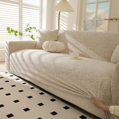 Jacquard Sofa Covers for Living Room Stretch Couch Cover Pets Dogs Friendly Anti Slip Thickened Slipcovers Furniture Protector