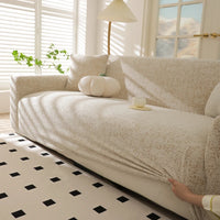 Jacquard Sofa Covers for Living Room Stretch Couch Cover Pets Dogs Friendly Anti Slip Thickened Slipcovers Furniture Protector