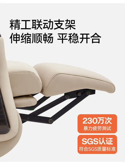 Arms Heat Office Chair Big Tall Comfy Boss Single Office Chair Massage Ergonomic Chaise Bureau Design Italian Furniture Luxury