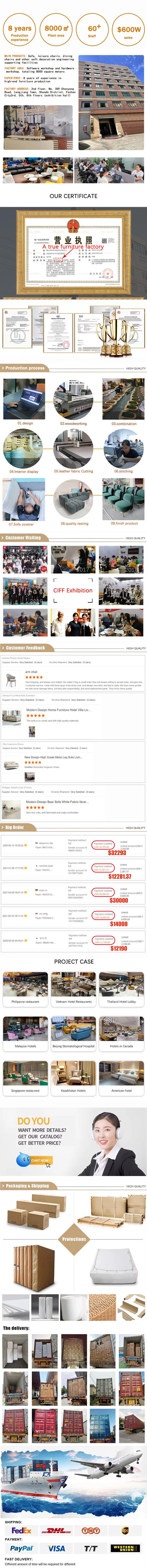 &Modern Villa Living Room Single Three Person Sofa Set Household Beige Lamb Fabric Cashew Nut Arc Creative Sofa