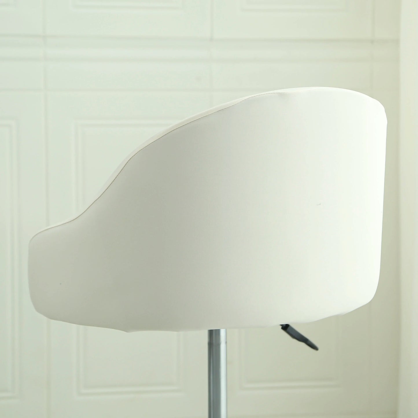 1PC Semi-Circular Universal Wear-Resistant Chair Cover Chair Cover Dust-proof Elastic Restaurant Hotel Dining Chair Cover 의자 커버