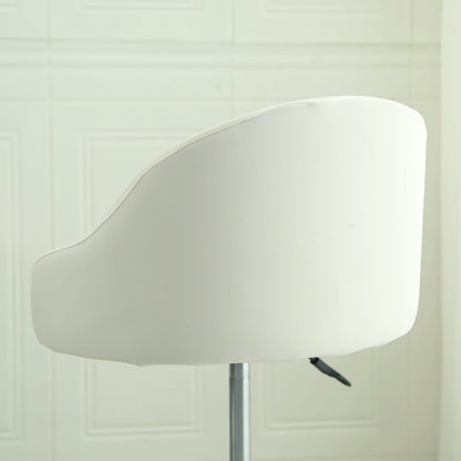 1PC Semi-Circular Universal Wear-Resistant Chair Cover Chair Cover Dust-proof Elastic Restaurant Hotel Dining Chair Cover 의자 커버