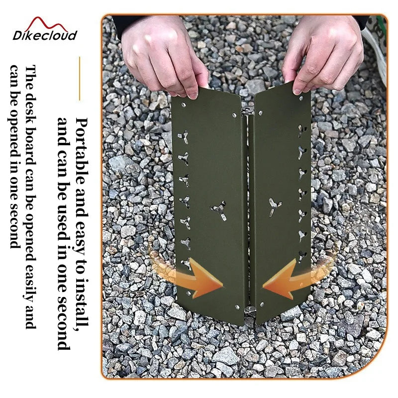 Compact Mini Camping Table Portable Ultralight Folding Tent Table Aluminium Alloy Collapsible Outdoor Table For Hiking