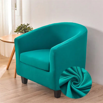 Elastic Spandex Tub Chair Cover Stretch Armchair Cover Club Sofa Slipcover for Living Room Couch Covers with Seat Cushion Covers
