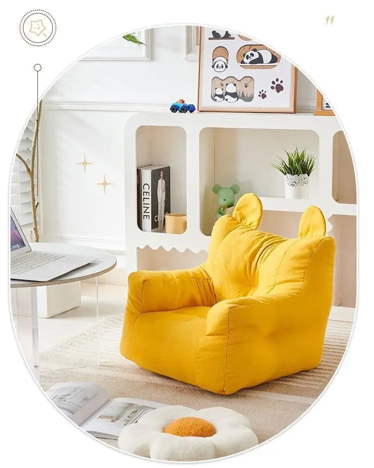 Children's small sofa, teddy bear sofa chair, baby reading chair, sofa for home use, cute living room, lazy chair
