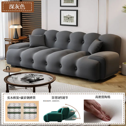 Minimalist Designer Living Room Sofas Versatile Nordic Puff Living Room Sofas Lounge Modern Divano Moderno Home Furniture