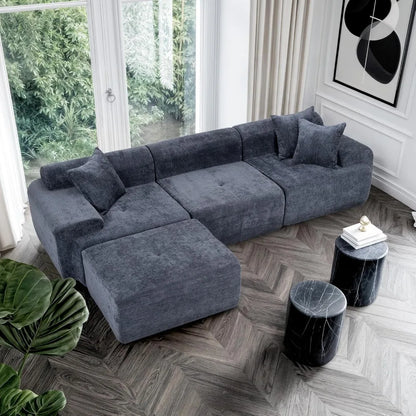 Modern Memory Foam Couch Modular Compressed Lazy Floor Vacuum Sofa Set Furniture Living Room Sofa
