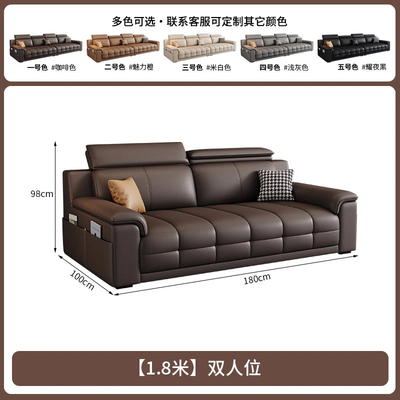 Leather Tables Living Room Sofas Luxury Modern Recliner Conference Tables Living Room Sofas Couch Lazy Muebles Home Furniture