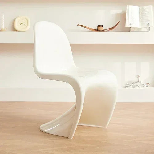 Design Minimalist Dining Chair Acrylic Kitchen Colorful Office Chair Modern Living Room Cadeira Kitchen Furniture  A1