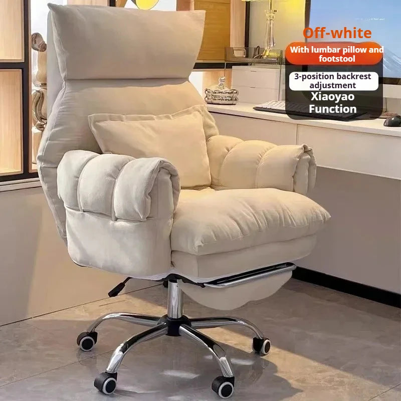 Comfortable Long-term Sofa Chair Gaming Chair Bedroom Desk Chair Ergonomic Chair Furniture Sillas Gamer Adjustable Backrest