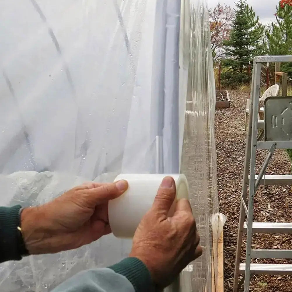 High Viscosity Greenhouse Film Repair Tape New Waterproof Rainproof Tarpaulin Repair Tape High Cold Resistance Awning Shed Tape