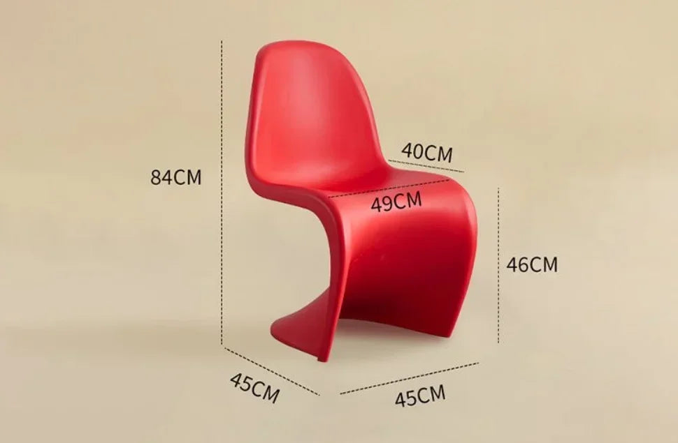 Sleek Ghost Chair with Clear Acrylic Backrest for Modern Living Room Decor Contemporary Living Room Relaxing Dining Chair