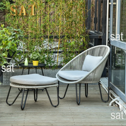 #Modern Aluminum Waterproof  Furniture Comfortable Outdoor Leisure Chair for Hotel Villa Garden from Factory Supply#