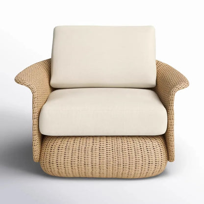 Outdoor Outdoor Terrace Villa High-grade Dining Chair Creative Rattan Chair Outdoor Rattan Chair