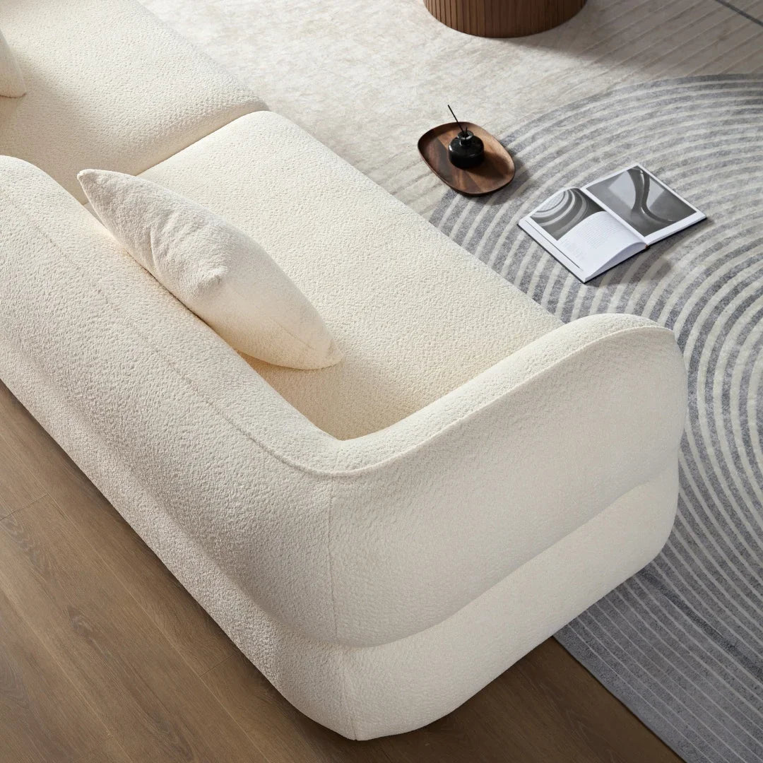 For Modern Cloth Modular Green Sofa Set Furniture for Home Luxury Sectional Curved Soft Couch Living Room Sofas