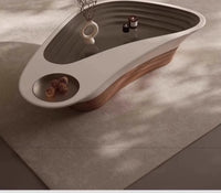 Large Hardcover Coffee Tables Modern Simple Clear Floor Design Coffe Table Nordic Center Tavolino Da Salotto Home Furniture