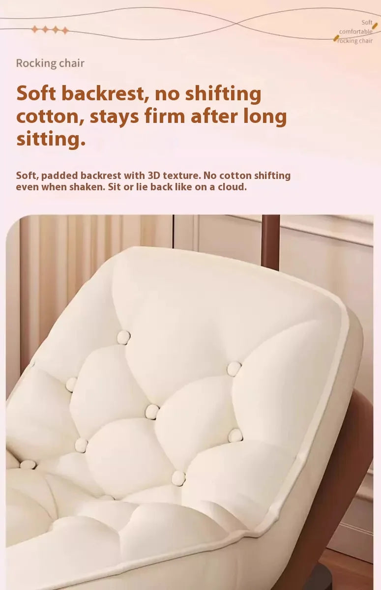 Nordic-style rocking chairs, chairs for rest, balconies, living rooms, leisure, lazy sofas, adult light stools, penguin chairs