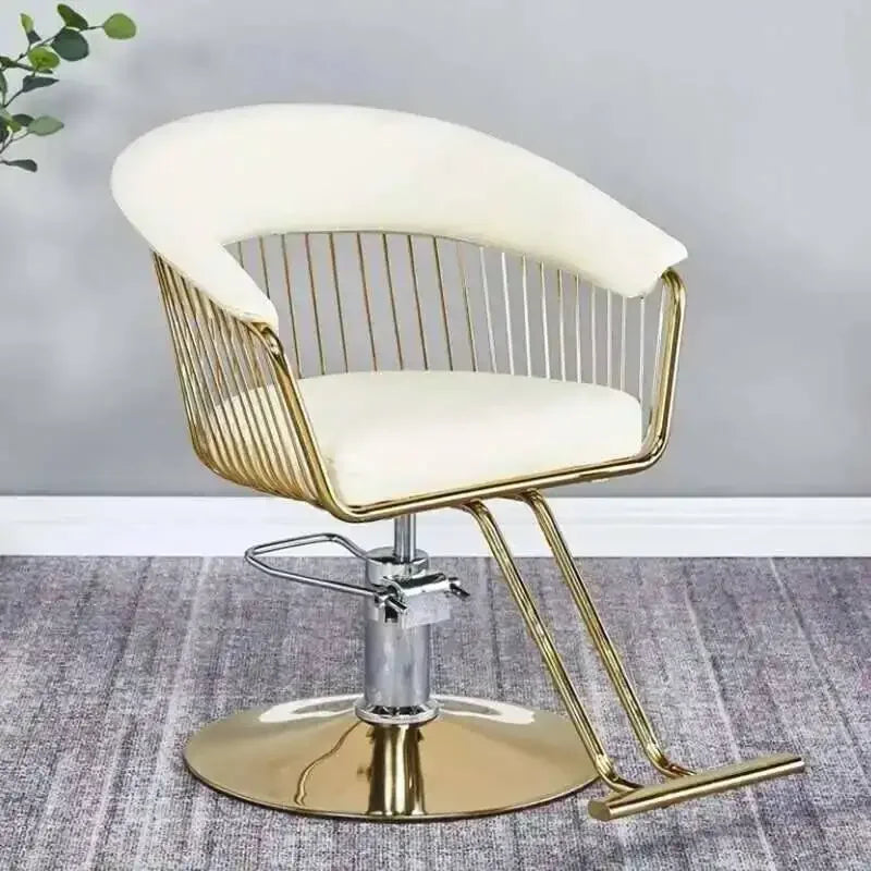 High end, stainless steel, dining chair, single sofa chair designer