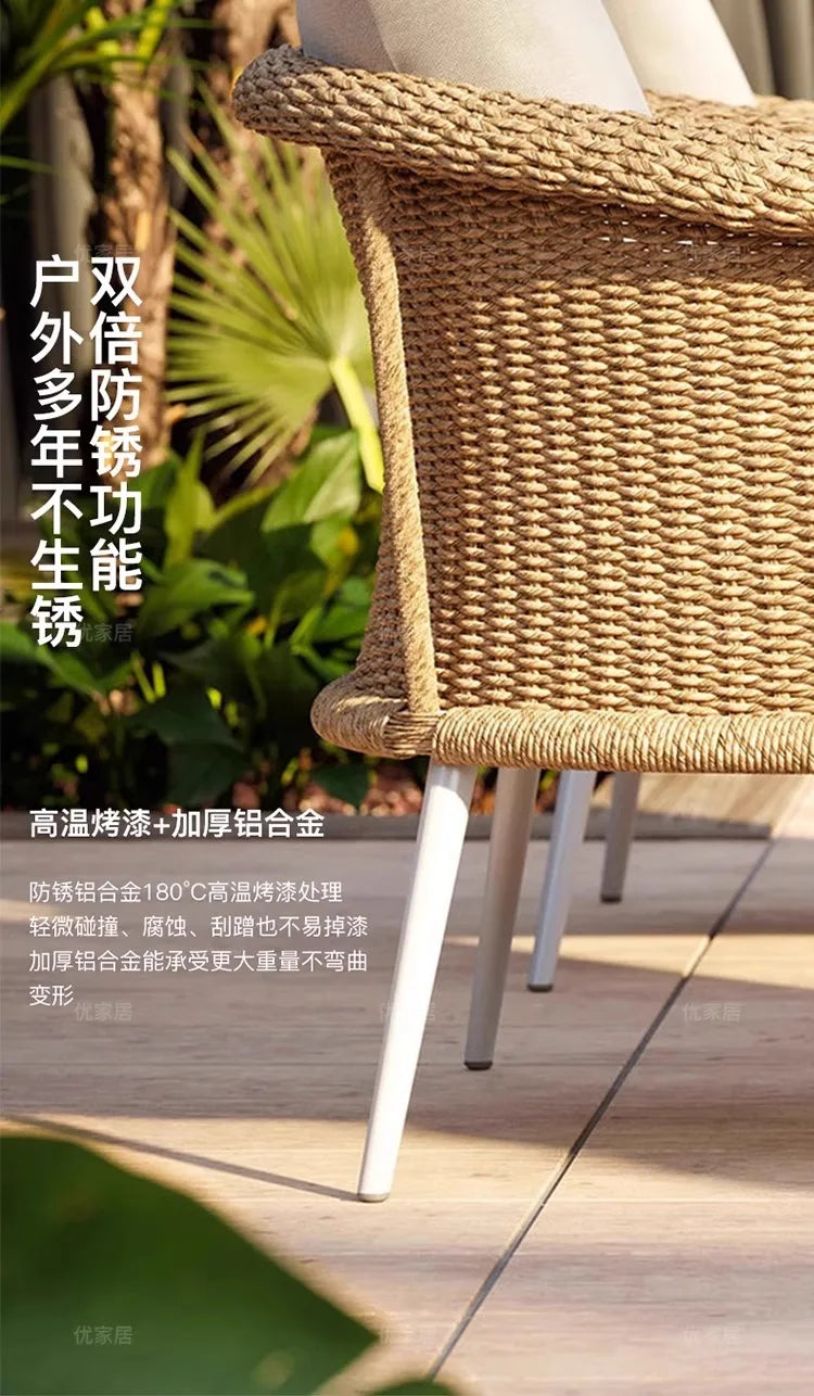 Nordic Luxury Outdoor Sofas Creative Party Balcony Personality Garden Sofas Gaming Chair Furniture Arredo Giardino Lshysf