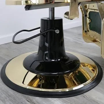 Barber Chair Retro Stylish Beauty Hairdressing King Style Armrest Hair Styling Classic Hydraulic Furniture Salon Barber Chair