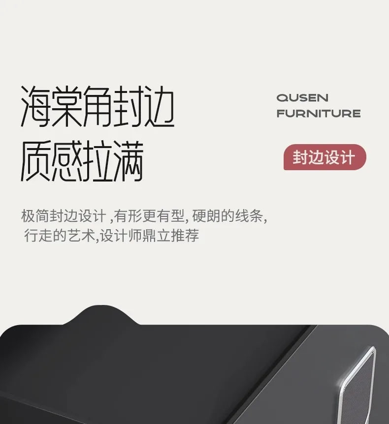 Simple and light luxury office desk and chair combination President's table Manager table Large desk office