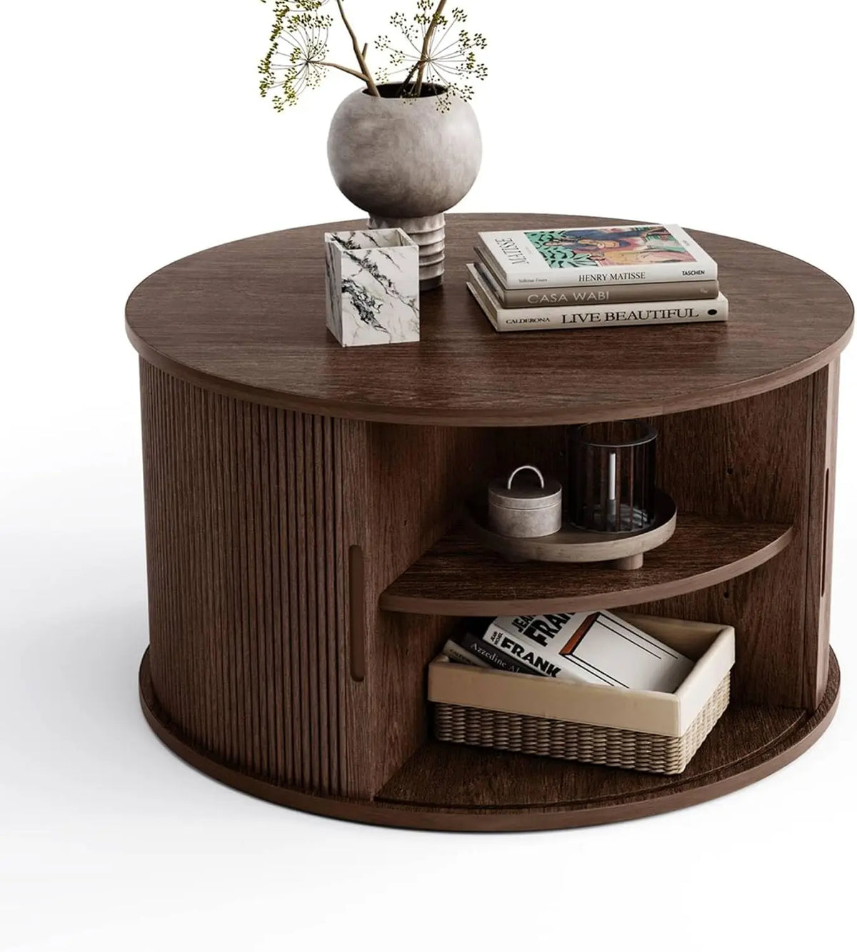 Round Coffee Table,31.5