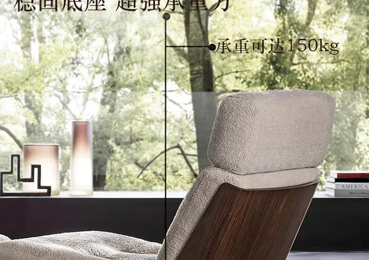 Single sofa rotating sofa chair recliner living room bedroom leisure reading chair