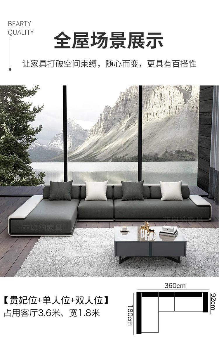 Nordic Living Room Sofas Recliner Minimalist Apartment Straight Sofas Fabric Comfortable Divani Da Soggiorno Home Furniture