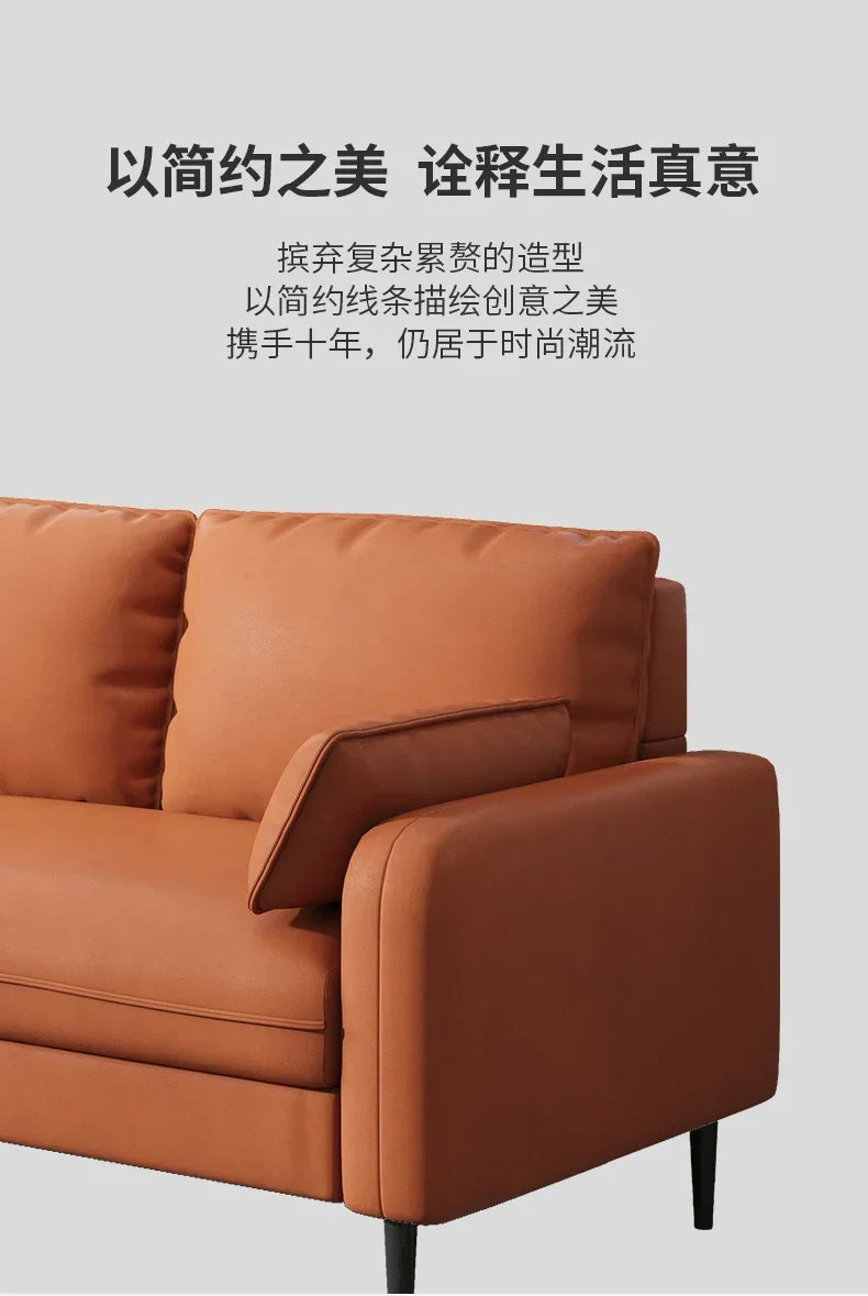 Scratch Protector Sofa Relax 3 Seater Brown Classic Sofa Armchair Lounge European Design Divano Living Room Furniture TY100YH