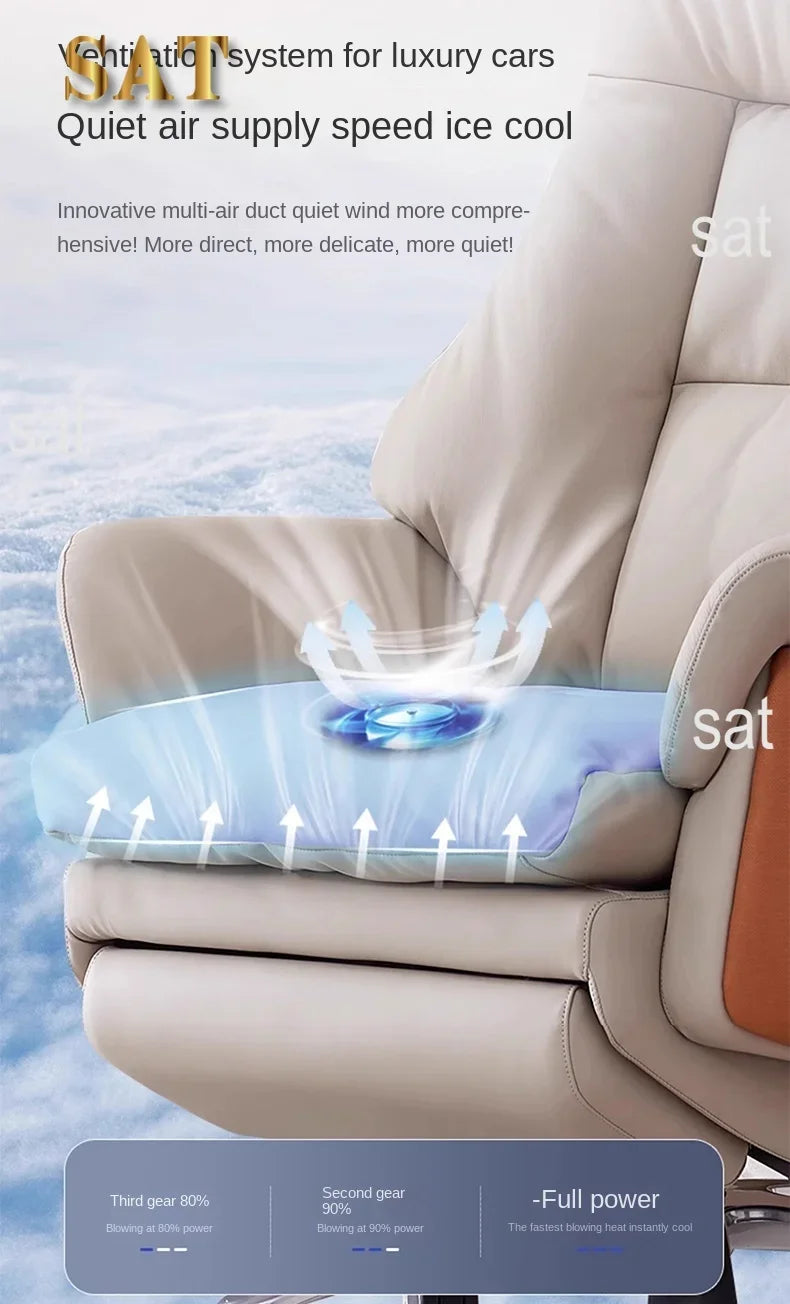 Intelligent Electric Massage boss Chair, Comfortable Home Computer Chair, Modern Business Ergonomic Luxury Office Chair