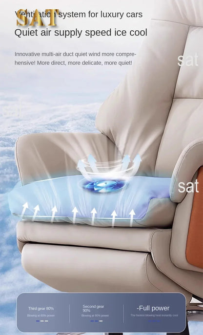 Intelligent Electric Massage boss Chair, Comfortable Home Computer Chair, Modern Business Ergonomic Luxury Office Chair