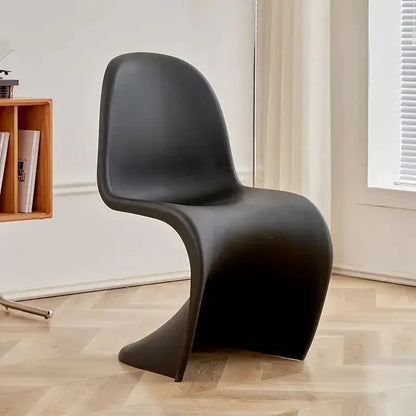 Transparent Plastic Chair Living Room Relax Backrest Waiting Cafe Chair Hotel Acrylic Design Dining Stool Nordic Furniture